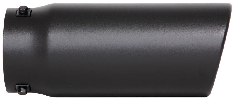 Spectre Exhaust Tip 4-1/2in. OD / Slant - Black-thumbmail-5