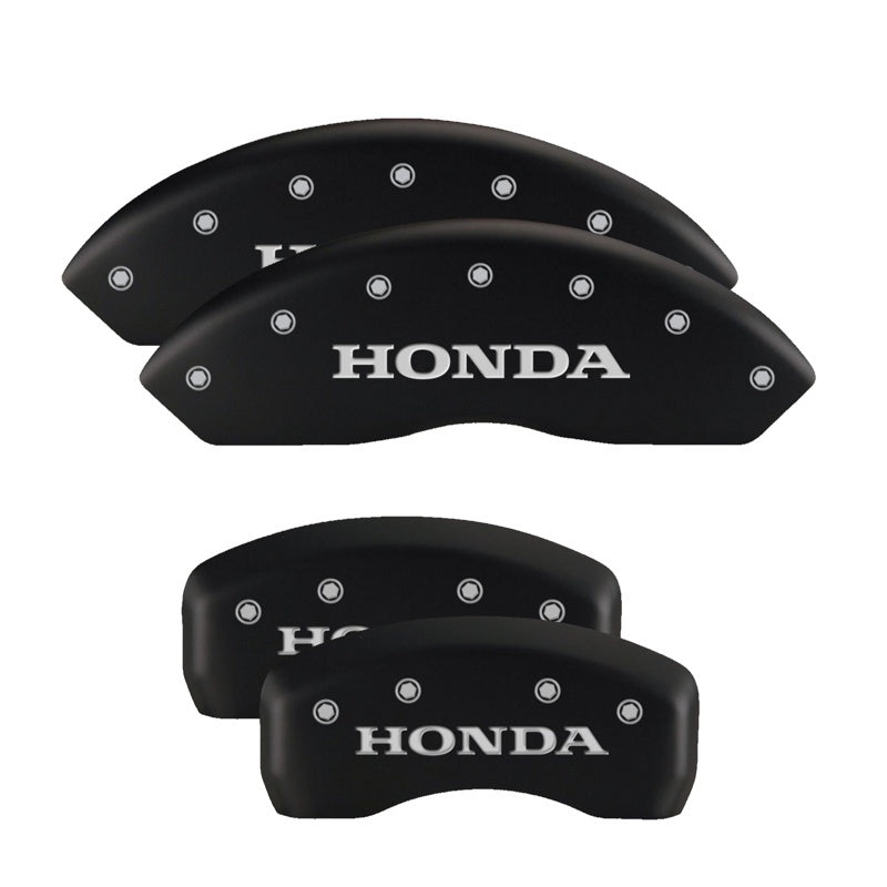 MGP 4 Caliper Covers Engraved Front & Rear MGP Black finish silver ch-thumbmail-2