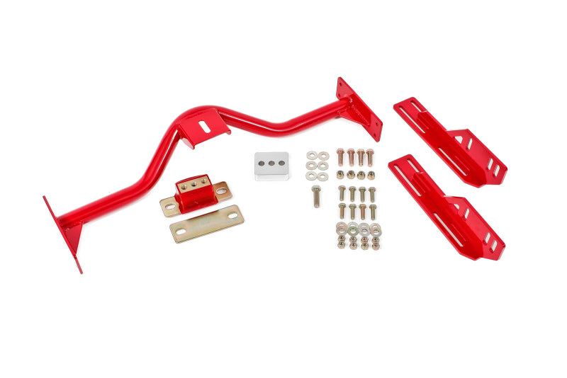 BMR 67-69 1st Gen F-Body Transmission Conversion Crossmember T56/TR6060/TH400/4L80E - Red-thumbmail-1