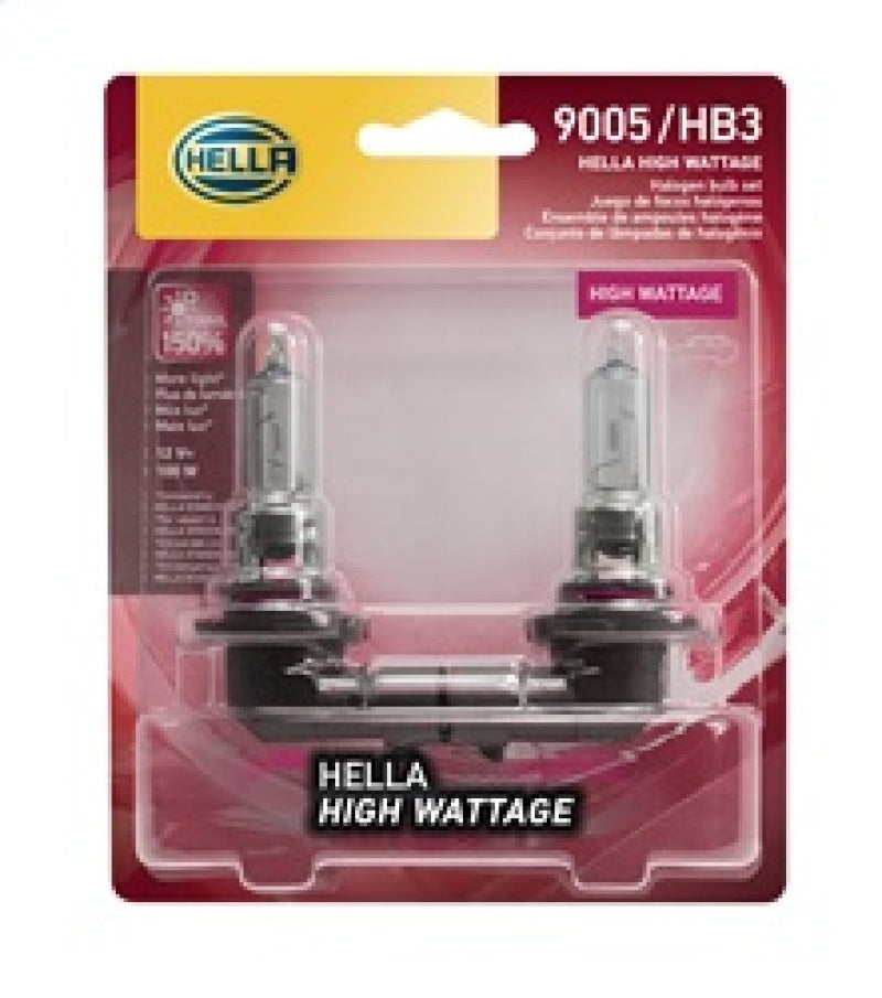 Hella HB3 9005 12V 100W P2OD T4 High Wattage Bulbs (Pair)-thumbmail-3