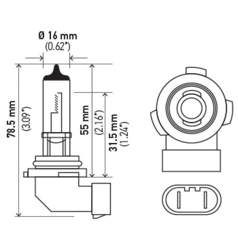 Hella H10 12V 42W Xen White Bulb (Pair)-thumbmail-16