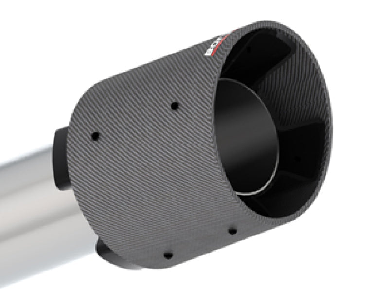Borla 2020 Toyota Supra GR 3.0L I6 3in ATAK Catback Exhaust - Carbon Fiber Tips-thumbmail-3
