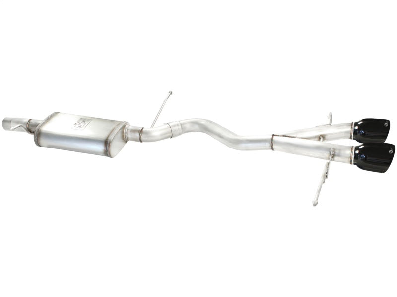 aFe MACHForce XP Exhaust 304SS Cat-Back w/ BlackTips 2008 VW Golf R32 V5 3.2L-thumbmail-2