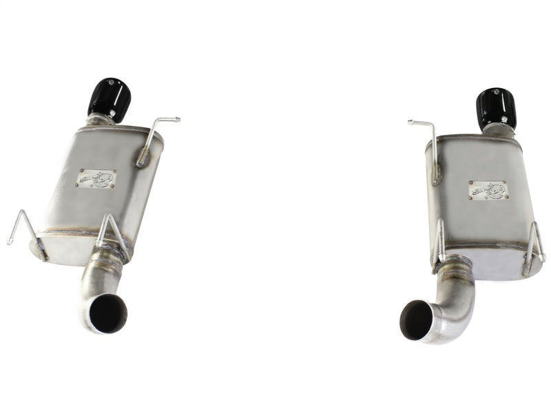 aFe MACHForce XP Exhaust 11-14 Ford Mustang GT V8-5.0L 3in. Stainless Steel Axle-Back w/Black Tips-thumbmail-3