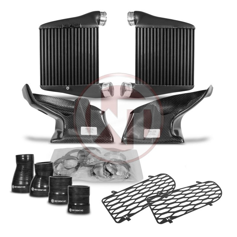 Wagner Tuning Audi A4/RS4 B5 Competition EVO2 Intercooler Kit w/Carbon Air Shroud-thumbmail-2
