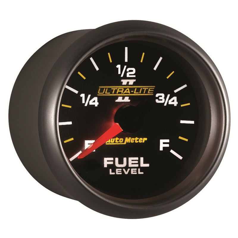 Autometer Ultra-Lite II 2-1/16in 0-280 Ohm Programmable Fuel Level Gauge-thumbmail-3