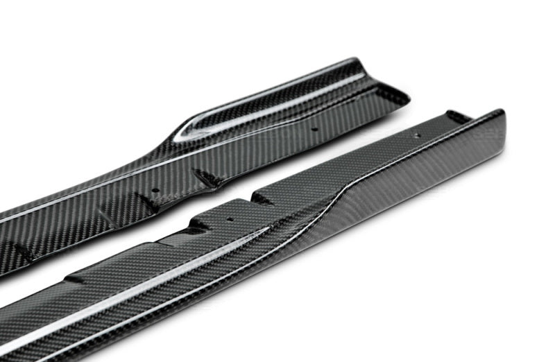 Seibon 15+ Subaru WRX/STI MB Style Carbon Fiber Side Skirts (Pair)-thumbmail-2