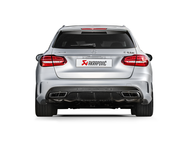 Akrapovic 15-17 AMG C63 Estate Evolution Line Cat Back (Titanium) w/ Carbon Tips (Req. Link Pipe)-thumbmail-7