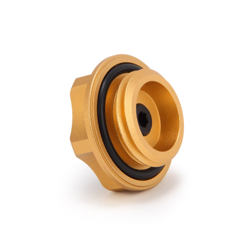 Mishimoto Subaru Oil FIller Cap - Gold-thumbmail-7