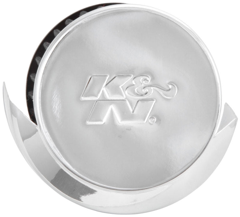 K&N 1.5in Flange ID x 3in OD x 2.5in Height Clamp On Crankcase Vent Filter-thumbmail-3