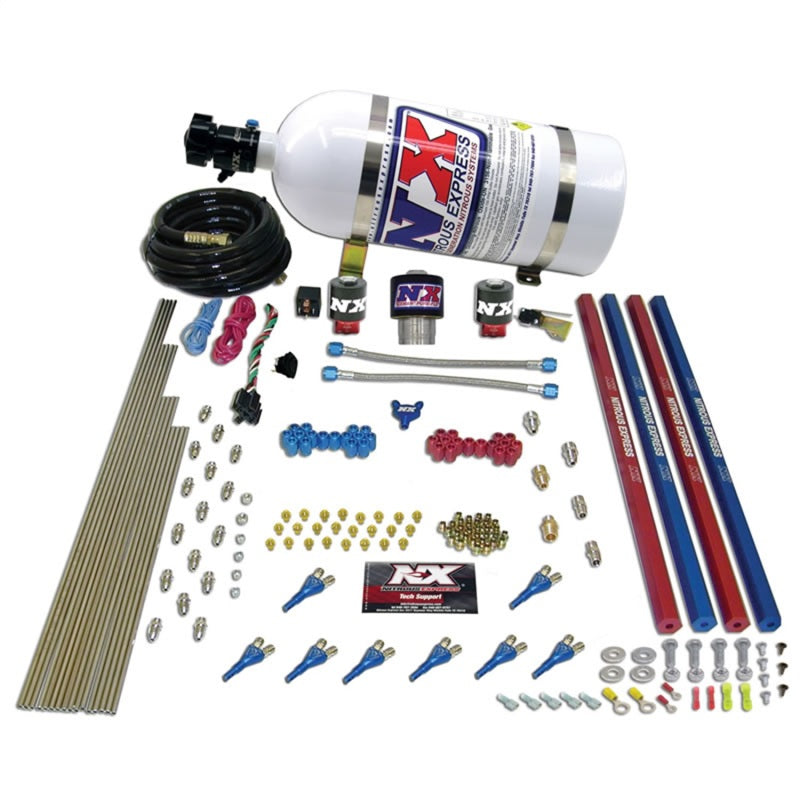 Nitrous Express Pro-Shk/Gas Nitrous Kit (200-600HP) w/Rails and Composite Bottle-thumbmail-2