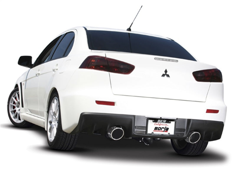 Borla 09-15 Mitsubishi Lancer Ralliart 2.0L 4cyl MT 6spd AWD Catback Exhaust-thumbmail-4