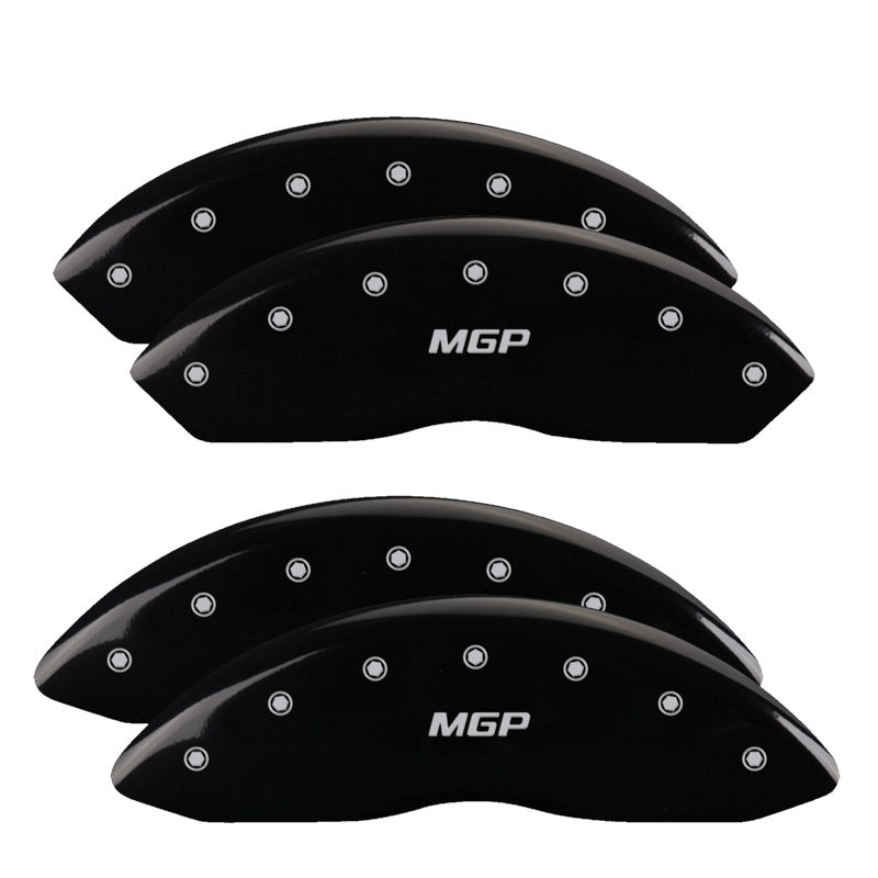 MGP 4 Caliper Covers Engraved Front Acura Engraved Rear RSX Black finish silver ch-thumbmail-3