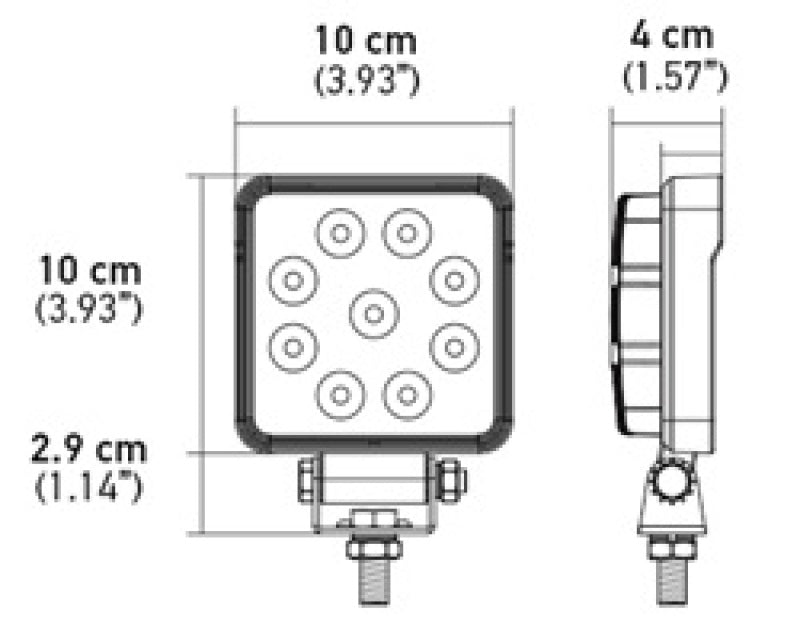 Hella ValueFit Work Light 4SQ 1.0 LED MV LR LT-thumbmail-9