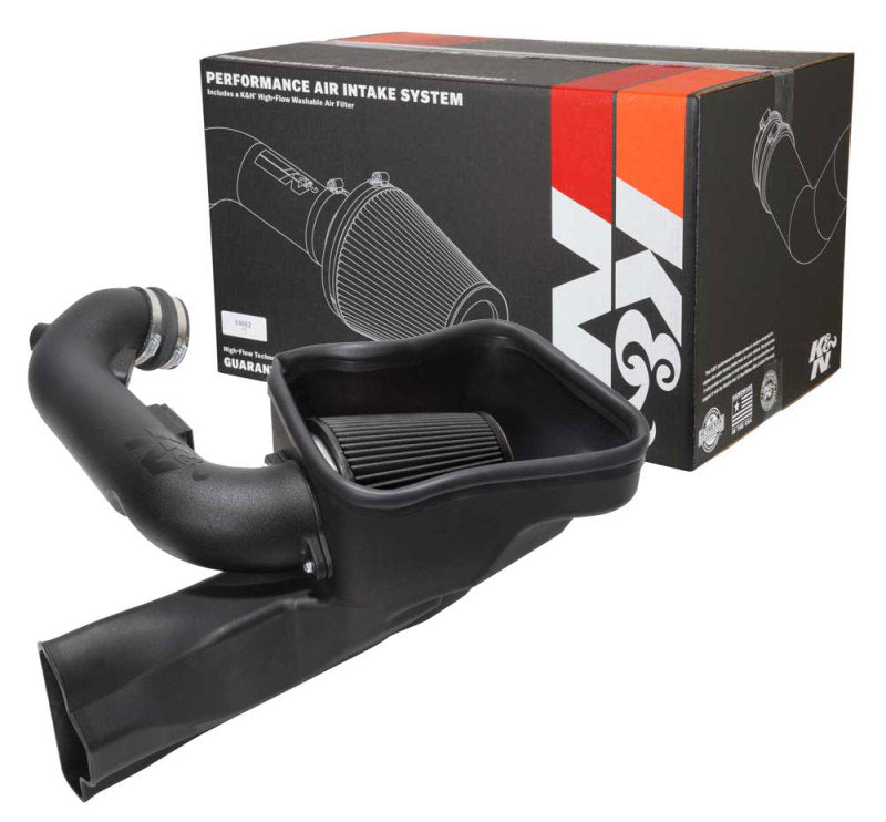 K&N 18-23 Ford Mustang GT 5.0L V8 F/I Dryflow Performance Air Intake System-thumbmail-5