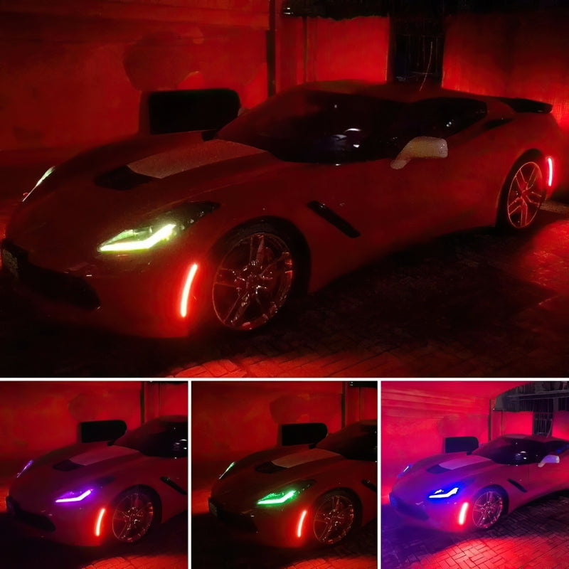 Oracle Chevrolet Corvette C7 Concept Sidemarker Set - Tinted - No Paint-thumbmail-7