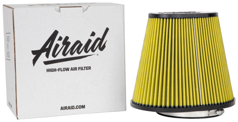 Airaid Universal Air Filter - Cone 6in FLG x 10-3/4x7-3/4in B x 7-1/4x4-3/4in T x 9in H Synthaflow-thumbmail-4