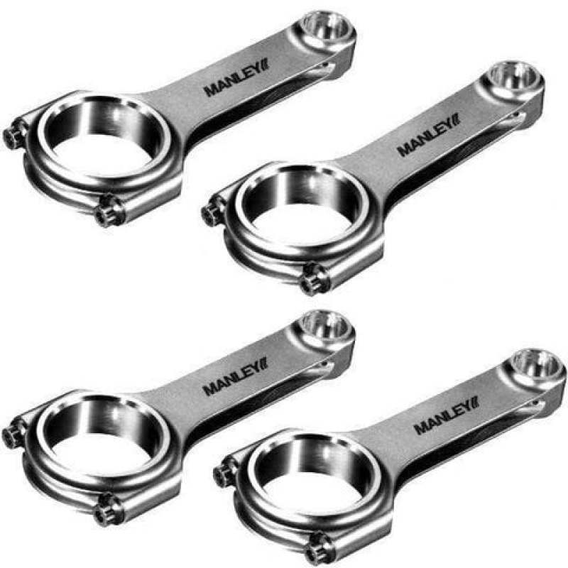 Manley 02+ Honda CRV 2.4L V-Tech DOHC K24 H-Beam Connecting Rod Set (Set of 4)-thumbmail-1