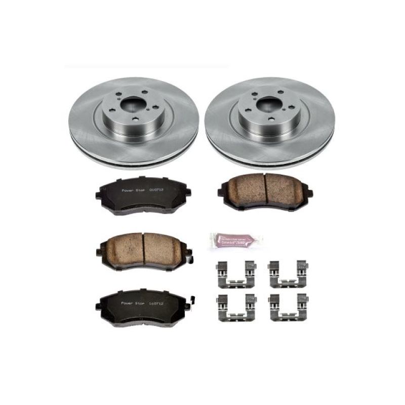 Power Stop 04-06 Subaru Baja Front Autospecialty Brake Kit-thumbmail-1