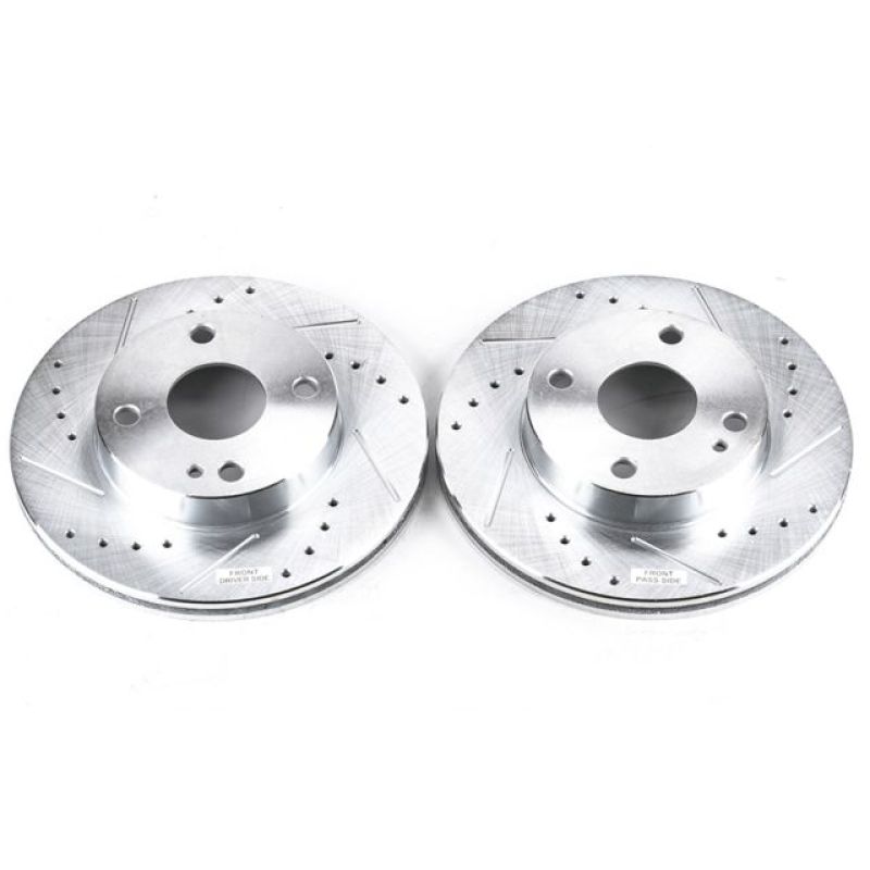 Power Stop 90-93 Mazda Miata Front Evolution Drilled & Slotted Rotors - Pair-thumbmail-2
