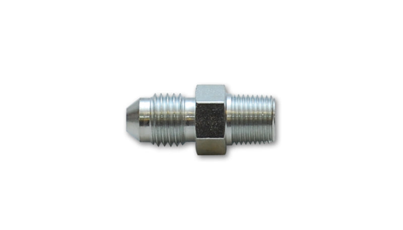 Vibrant -4AN to 1/8in NPT Straight Adapter Fitting - Steel-thumbmail-2