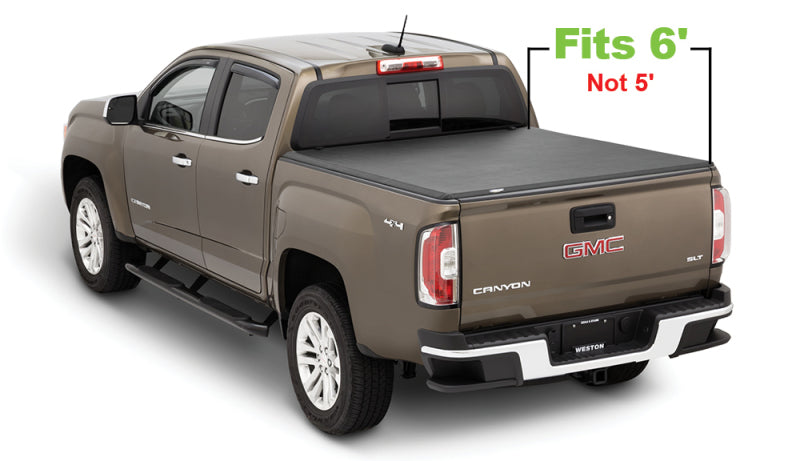 Tonno Pro 15-19 Chevy Colorado 6ft Fleetside Hard Fold Tonneau Cover-thumbmail-29