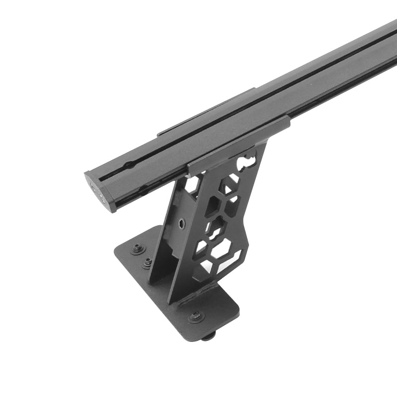 Go Rhino 15-22 Ford F-150 / 07-21 Toy. Tundra XRS Cross Bars Kit - Tex Blk (Attch Tonneau Cvr T-Trk)-thumbmail-7