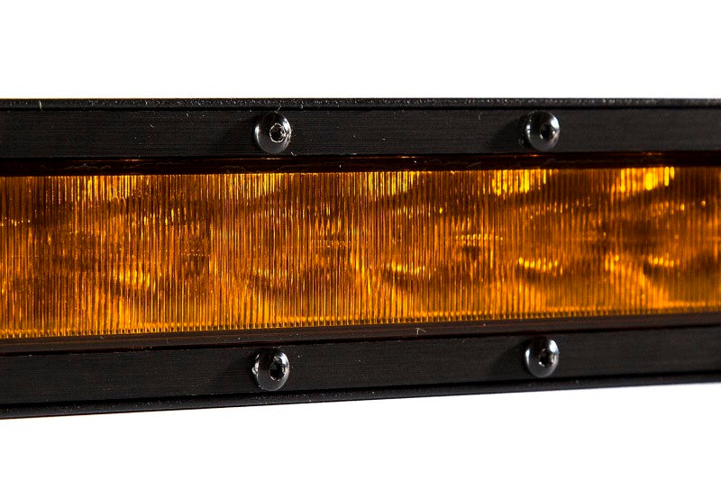 Diode Dynamics 50 In LED Light Bar Single Row Straight - Amber Combo Each Stage Series-thumbmail-5