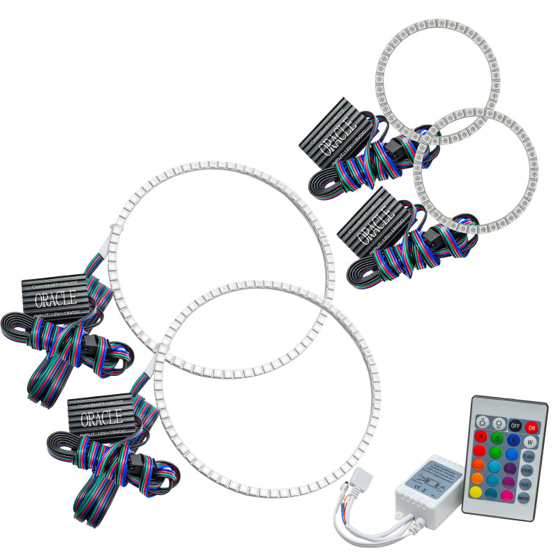 Oracle Volkswagen Golf GTI 98-04 Halo Kit - ColorSHIFT w/ Simple Controller-thumbmail-1