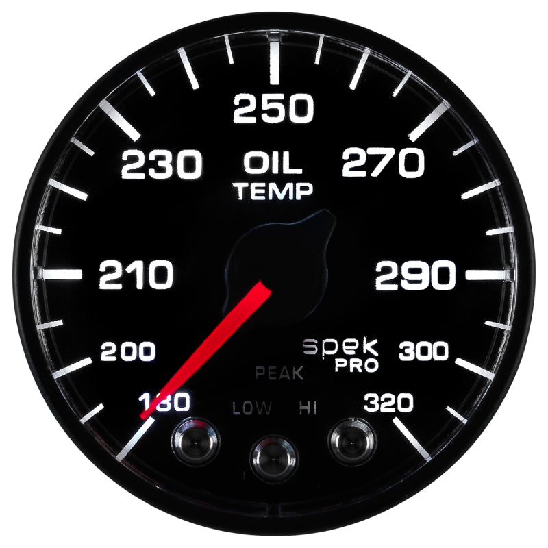 Autometer Spek-Pro - Nascar 2-1/16in Oil Temp 180- 320F Bfb Ecu-thumbmail-4