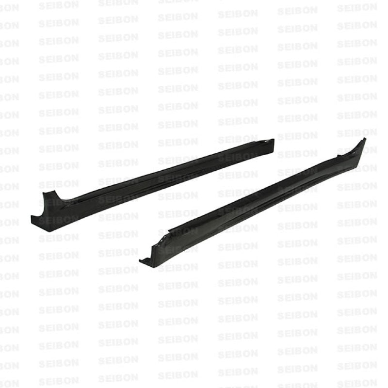 Seibon 08-10 Mitsubishi Evo X VR-style Carbon Fiber Side Skirts-thumbmail-3