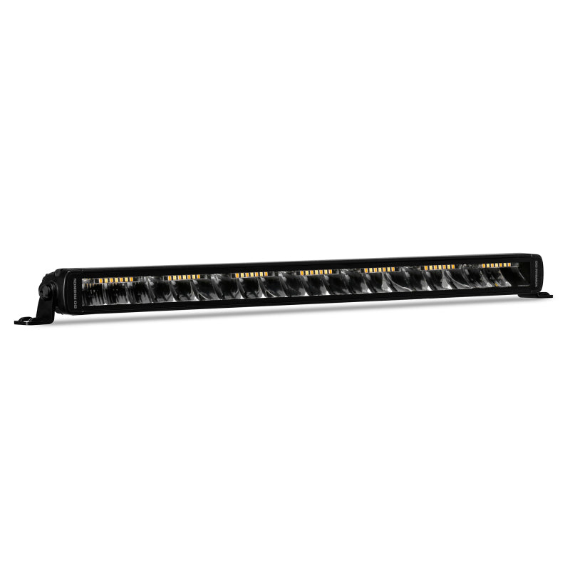 Go Rhino Xplor Blackout Combo Series Sgl Row LED Light Bar w/Amber (Side/Track Mount) 20.5in. - Blk-thumbmail-9