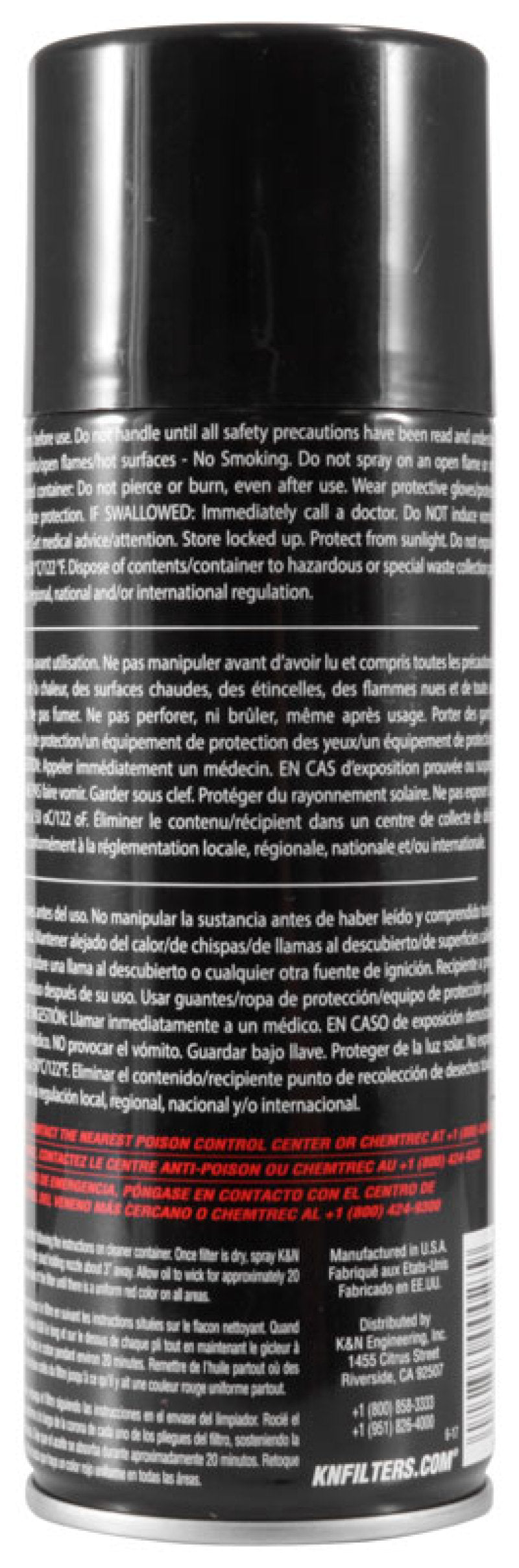 K&N 12.25 oz. Aerosol Air Filter Oil-thumbmail-5