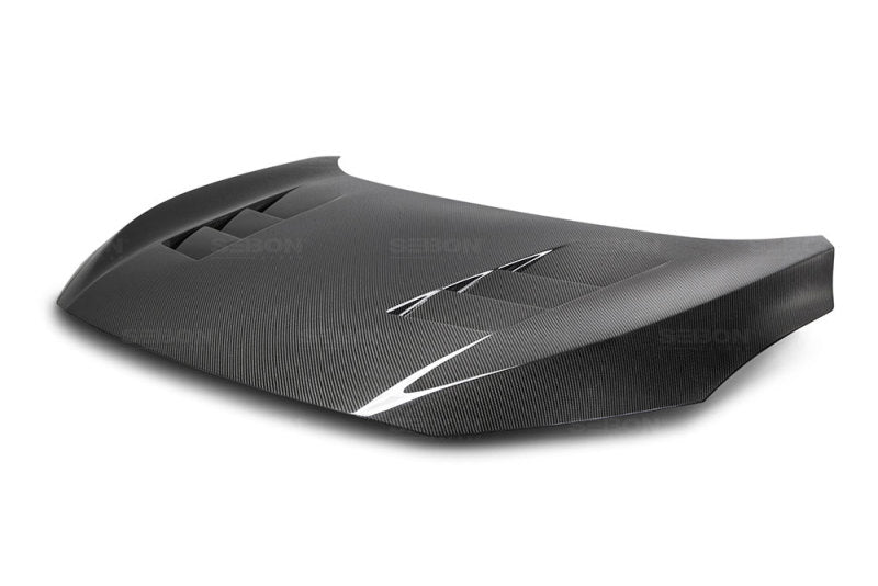Seibon 2016-2018 Honda Civic Coupe/Sedan/Hatchback TS-Style Carbon Fiber Hood-thumbmail-4