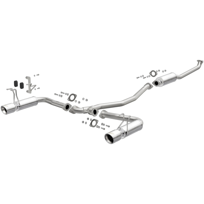 MagnaFlow 16-18 Honda Civic L4 2.0L Street Series Cat-Back Exhaust w/ Polished Tips-thumbmail-1