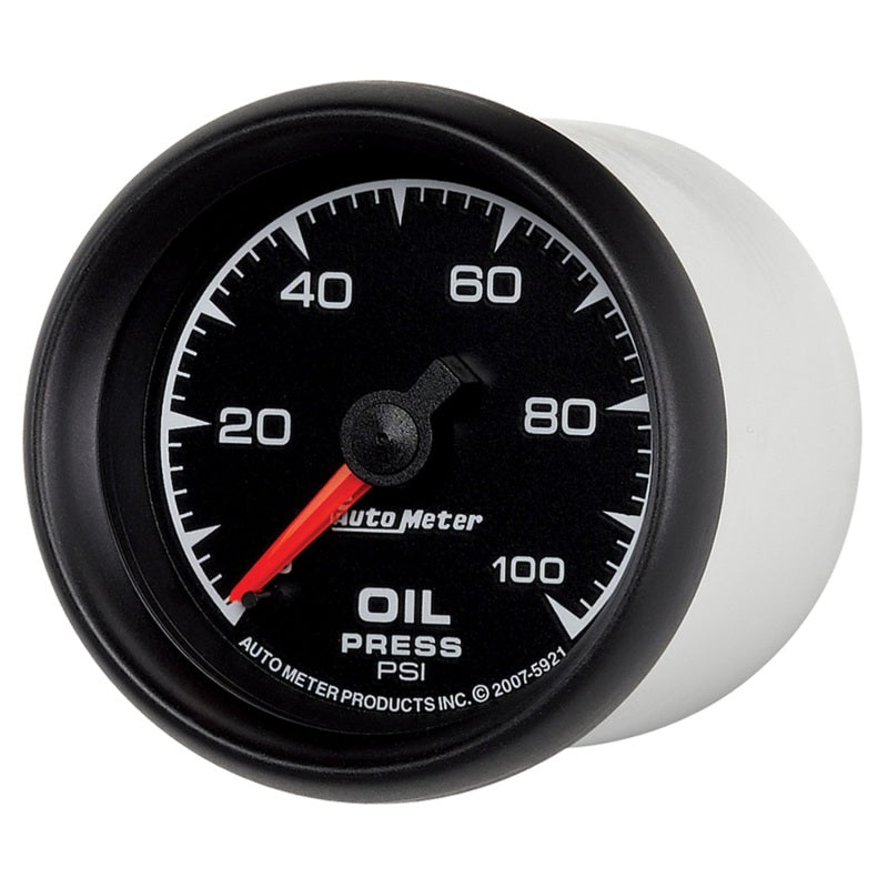 Autometer ES 52mm 0-100 PSI Mechanical Oil Pressure Gauge-thumbmail-2