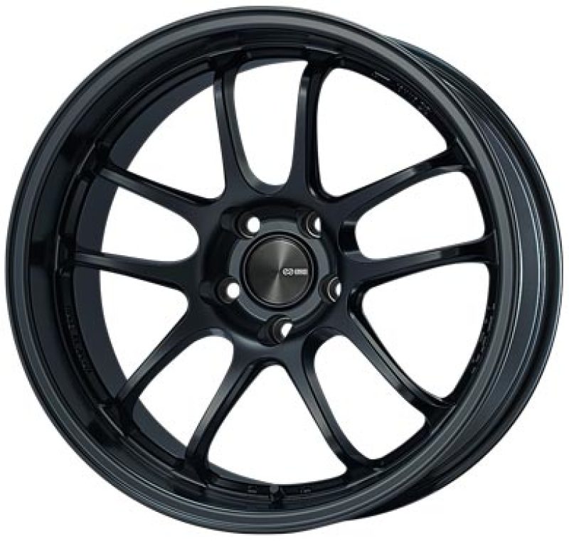 Enkei PF01EVO 18x9.5 22mm Offset 5x114.3 Bolt Pattern 75 Bore Matte Black Wheel (SPECIAL ORDER)-thumbmail-1