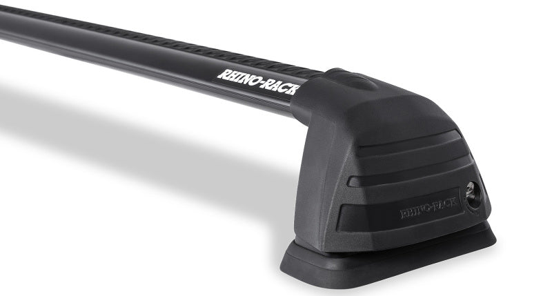 Rhino-Rack 10-17 Mitsubishi Sportback 5 Door Hatch FMP Vortex ROC25 Flush 2 Bar Roof Rack - Black-thumbmail-1