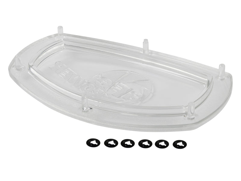 aFe Momentum Cold Air Intake System Replacement Sight Window- Oblong Clear-thumbmail-3