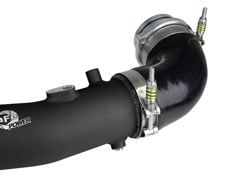 aFe 2020 Toyota Supra 3.0L 3in Black Intercooler Tube - Hot-thumbmail-2