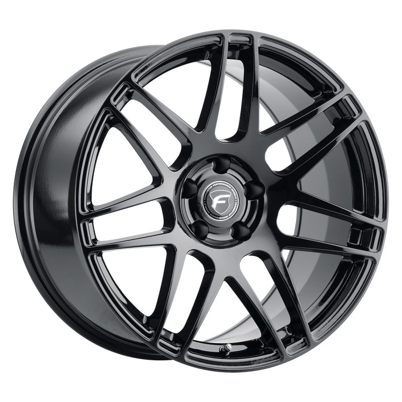 Forgestar F14 18x11 / 6x114.3 BP / ET44 / 7.7in BS Gloss Black Wheel-thumbmail-1