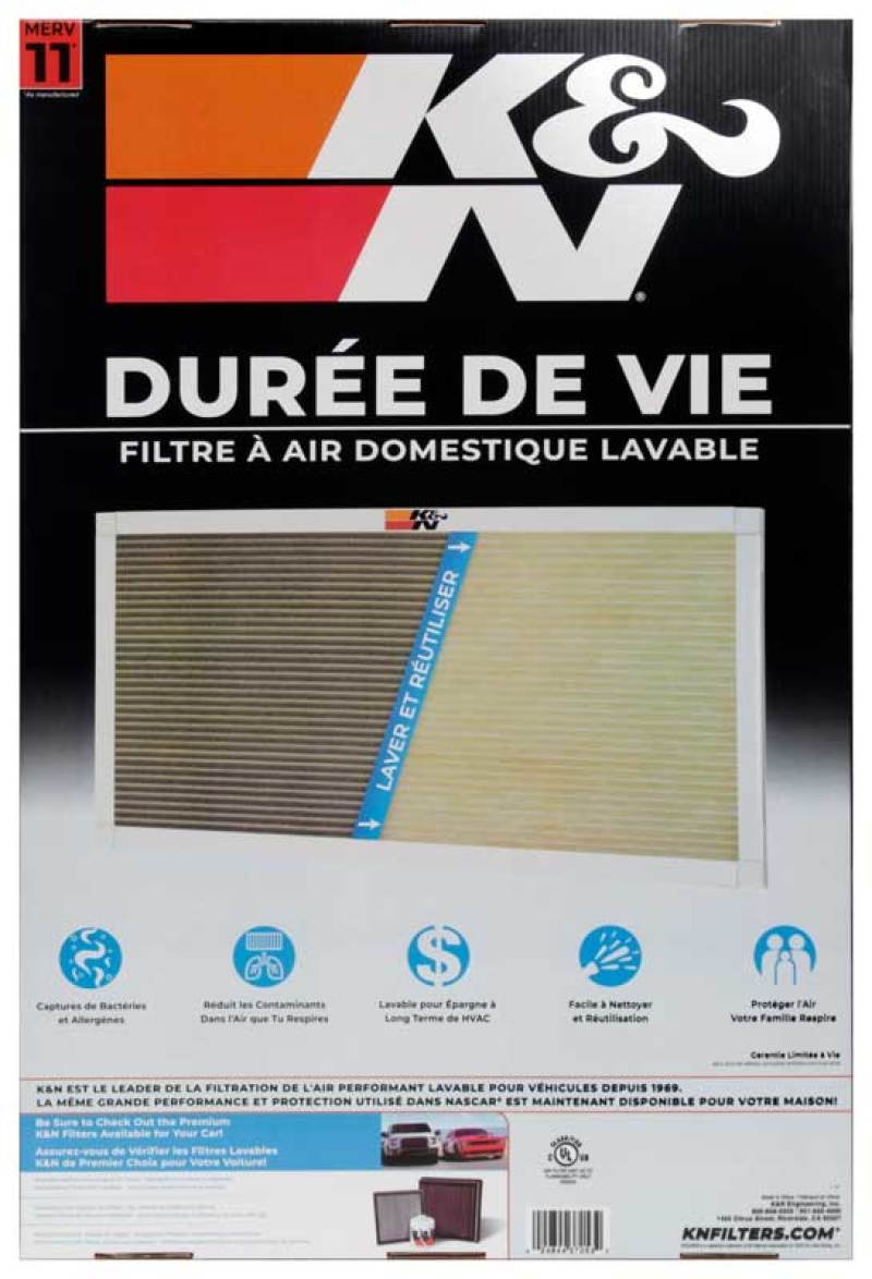 K&N HVAC Filter - 20 x 30 x 1-thumbmail-4