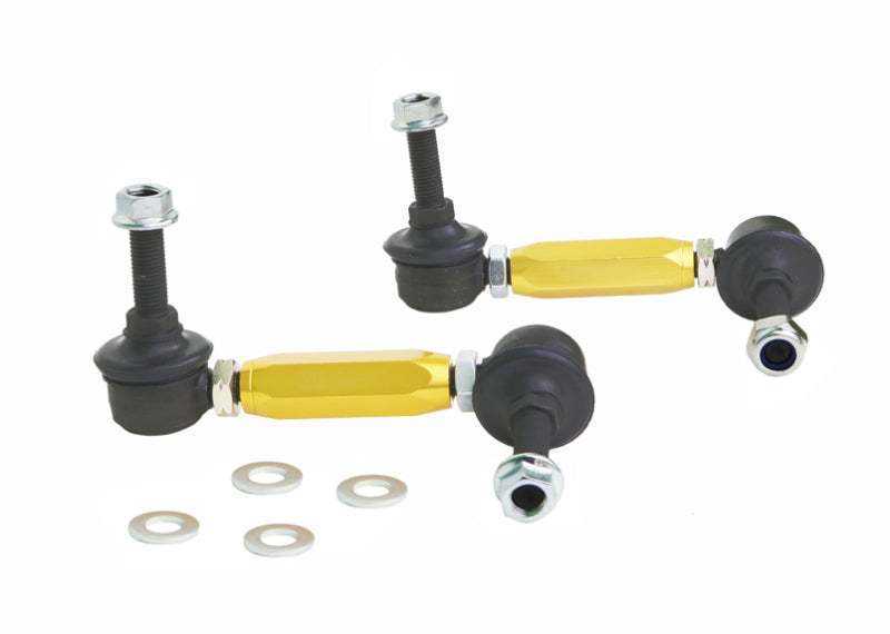 Whiteline Universal Swaybar Link Kit-Heavy Duty Adj Steel Ball w/ 10mm Ball Stud-thumbmail-1