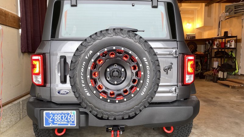 Oracle LED Illuminated Wheel Ring 3rd Brake Light - Red-thumbmail-9