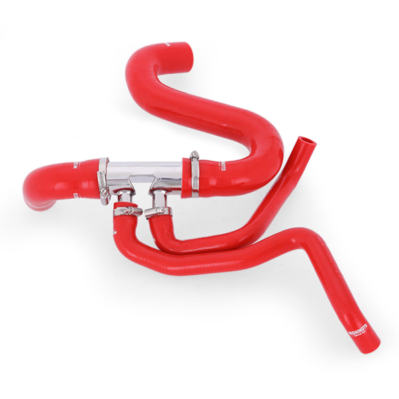 Mishimoto 2015+ Ford Mustang GT Silicone Lower Radiator Hose - Red-thumbmail-13