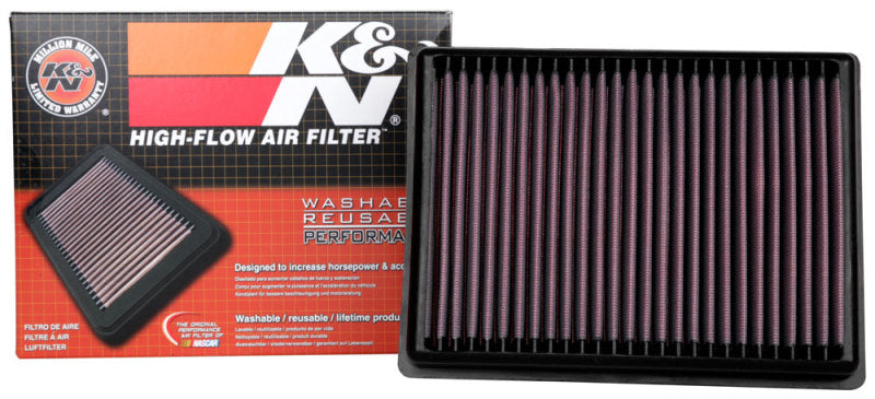 K&N Replacement Air FIlter 18-20 Renault Megane IV 1.8L L4-thumbmail-10