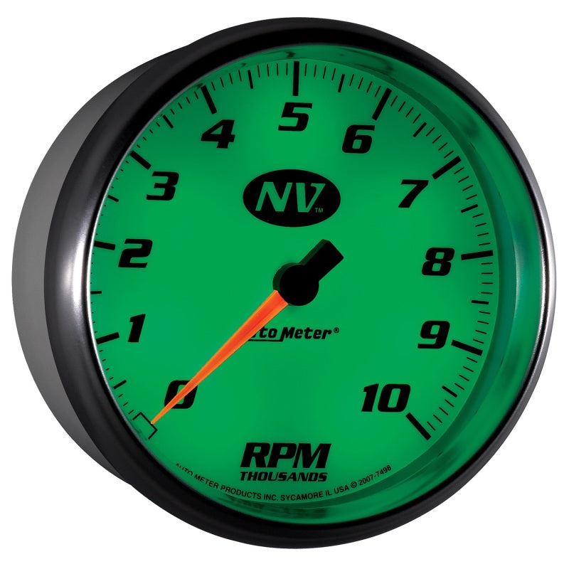 AutoMeter Gauge Tachometer 5in. 10K RPM In-Dash NV-thumbmail-3