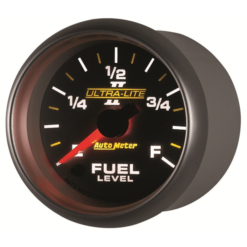Autometer Ultra-Lite II 2-1/16in 0-280 Ohm Programmable Fuel Level Gauge-thumbmail-4