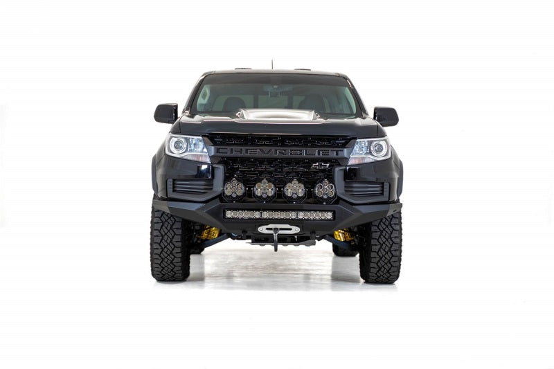 Addictive Desert Designs 2021 Chevy Colorado ZR2 Stealth Fighter Front Bumper-thumbmail-4