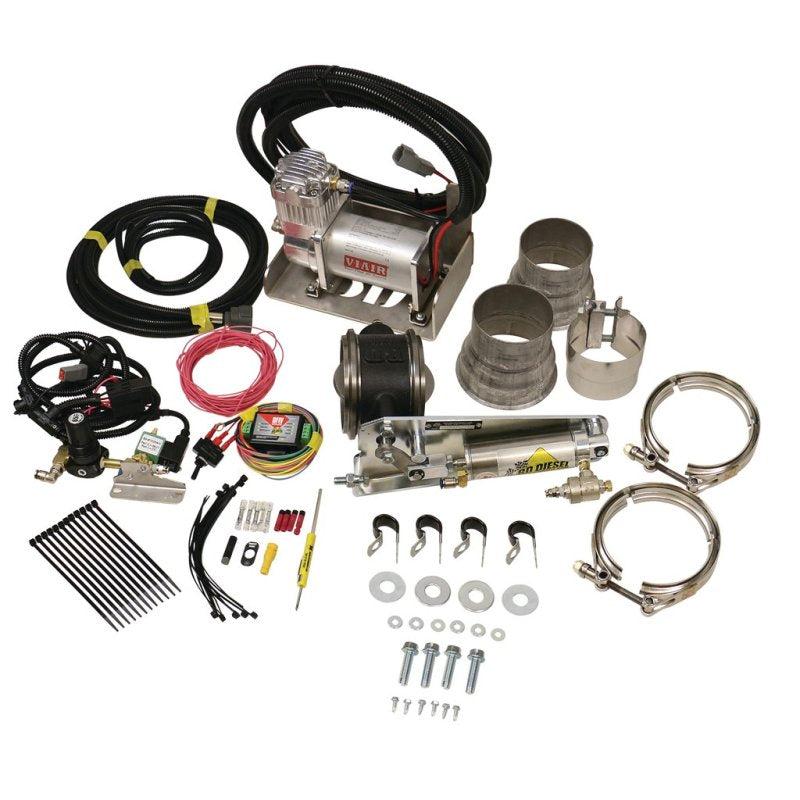 BD Diesel Exhaust Brake - Universal 3.5in c/w Air Compressor-thumbmail-2